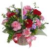 혼합 카네이션 바구니-2